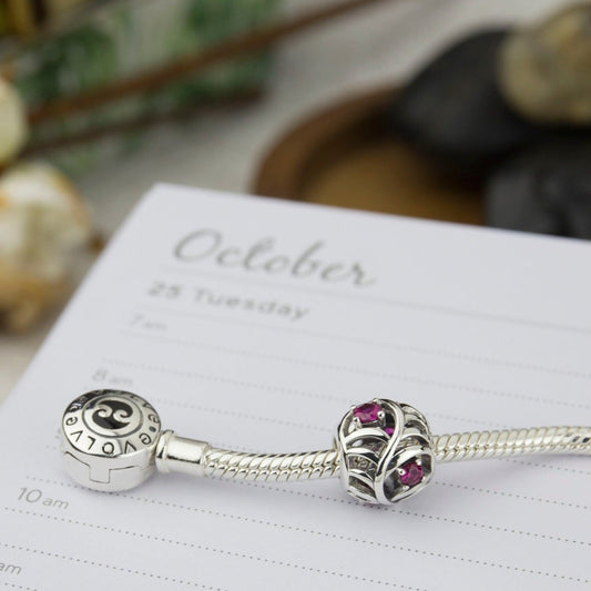 Evolve Charm Jewellery October Birthstone (Balance)