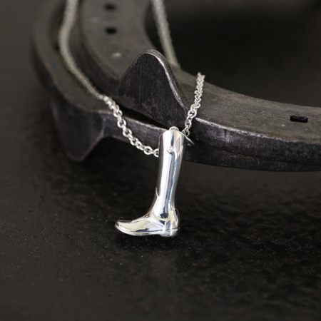 Riding Boot Necklace (Protection and Safety)