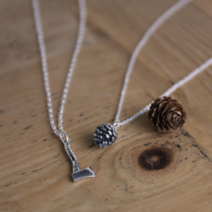 Pinecone Necklace (Independence & Intuition)